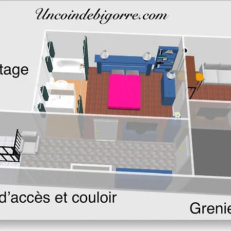 Un Coin De Bigorre - La Pyrénéenne - 130m2 - Canal Plus, Netflix, Bein, Apple Tv - Wifi Fibre - Village Campagne Tournay