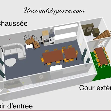 La Pyrénéenne: Spacious Village Retreat With Premium Entertainment