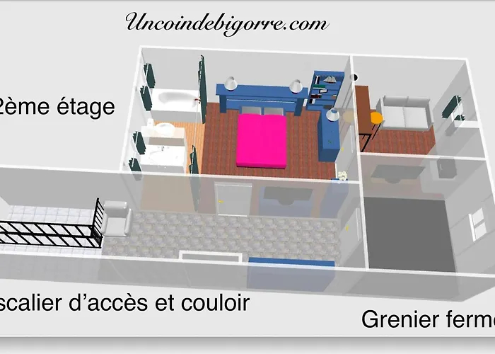 Un Coin De Bigorre - La Pyreneenne - 130m2 - Canal Plus, Netflix, Bein, Apple Tv - Wifi Fibre - Village Campagne Tournay
