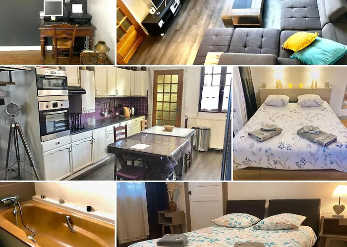 Un Coin De Bigorre - La Pyreneenne - 130m2 - Canal Plus, Netflix, Bein, Apple Tv - Wifi Fibre - Village Campagne 度假居